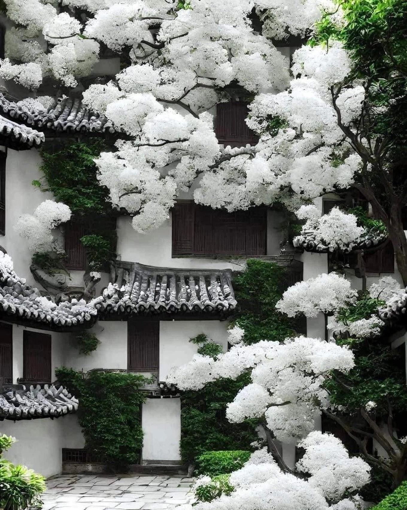 Cây cổ thụ đẹp nhất Trung Quốc, gần 900 năm tuổi vẫn nở hoa đều đặn